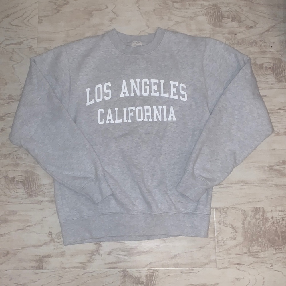 gray brandy crewneck